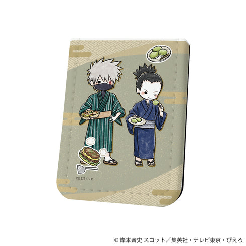 『NARUTO -ナルト- 疾風伝』レザーフセンブック 18/カカシ&シカマル 食べ歩きver.(グラフアートイラスト)